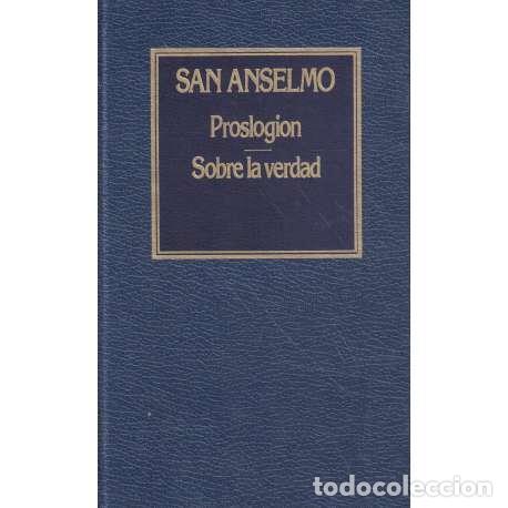 Libros: Proslogion. Sobre la verdad - San Anselmo - Foto 1