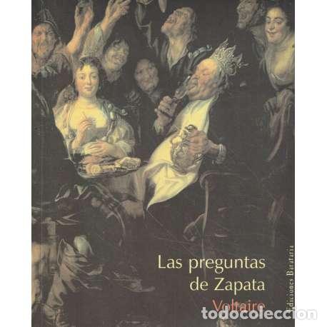 Libros: Las preguntas de Zapata - Voltaire - Foto 1