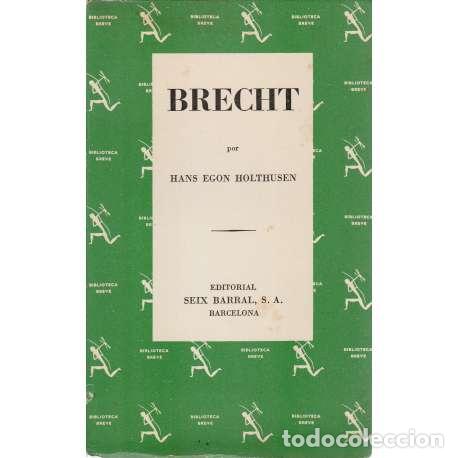 Libros: Brecht - Egon Holthusen, Hans - Foto 1