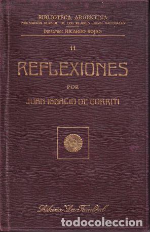 Libros: Reflexiones - Juan Ignacio de Gorriti - Foto 1