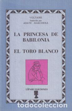 Libros: La princesa de Babilonia / El toro blanco - Voltaire - Foto 1