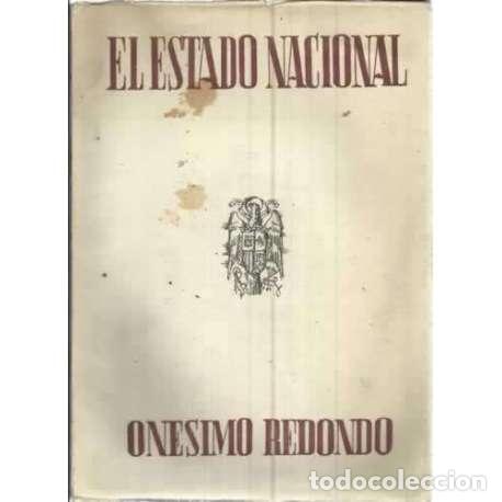 Libros: EL ESTADO NACIONAL - Redondo, On&eacute;simo - Foto 1