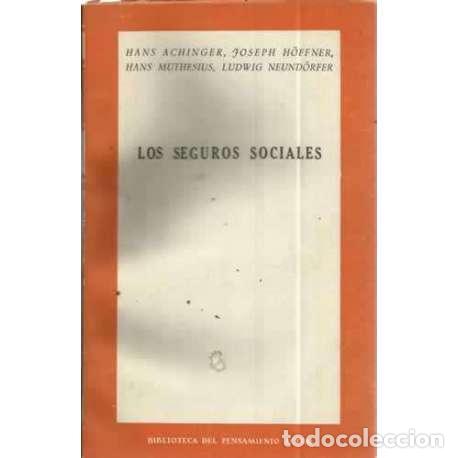 Libros: LOS SEGUROS SOCIALES - VV. AA. - Foto 1