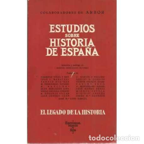 Libros: ESTUDIOS SOBRE HISTORIA DE ESPA&Ntilde;A - VV. AA. - Foto 1