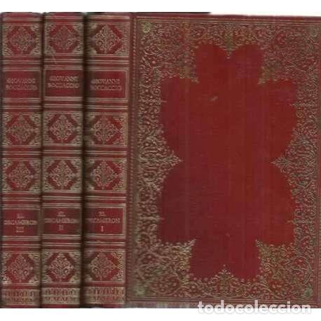 Libros: EL DECAMERON. III Tomos - Boccaccio, Giovanni - Foto 1