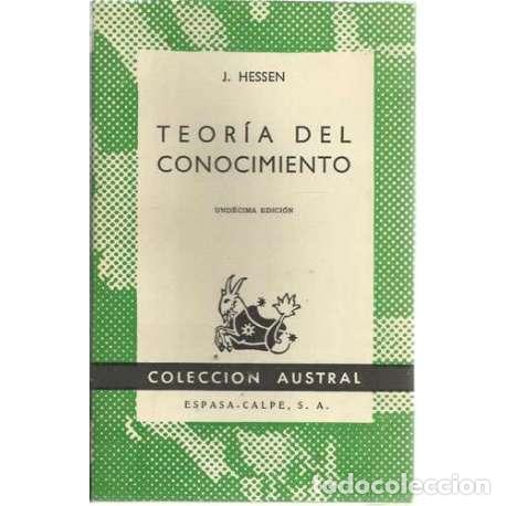 Libros: Teor&iacute;a del conocimiento - J. Hessen - Foto 1