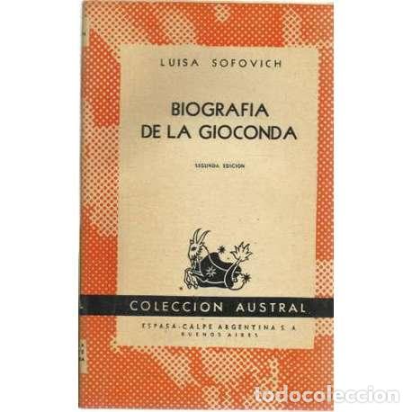 Libros: Biograf&iacute;a de la Gioconda - Luisa Sofovich - Foto 1