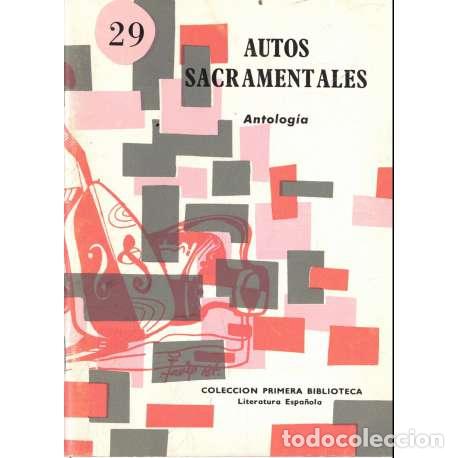 Libros: Autos sacramentales. Antolog&iacute;a - VV. AA. - Foto 1