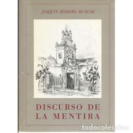 Libros: Discurso de la mentira - Romero Murube, Joaqu&iacute;n - Foto 1