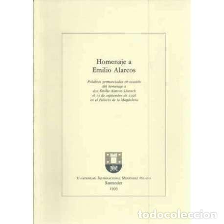 Libros: Homenaje a Emilio Alarcos - VV. AA. - Foto 1