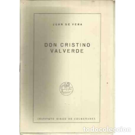 Libros: Don Cristino Valverde - Juan de Vera - Foto 1
