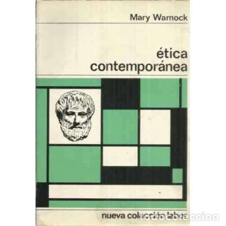 Libros: &Eacute;tica contempor&aacute;nea - Warnock, Mary - Foto 1