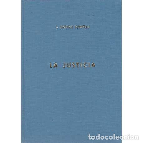 Libros: La idea de Justicia - Cast&aacute;n Tobe&ntilde;as, Jos&eacute; - Foto 1