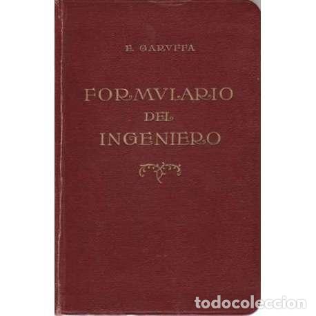 Libros: Formulario del ingeniero - Edigio Garuffa - Foto 1