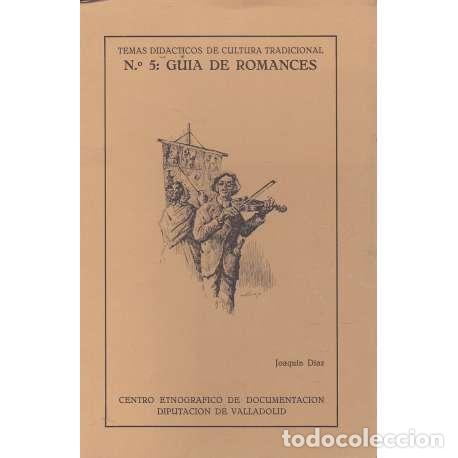 Libros: Gu&iacute;a de Romances - D&iacute;az, Joaqu&iacute;n - Foto 1