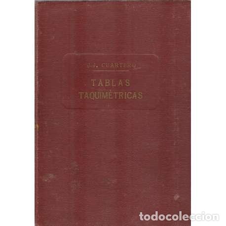 Libros: Tablas taquim&egrave;tricas - Cuartero, J. J - Foto 1