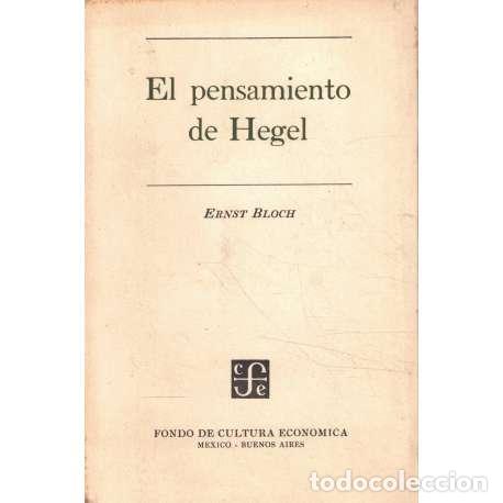 Libros: El pensamiento de Hegel - Ernst Bloch - Foto 1