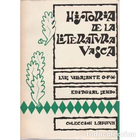 Libros: Historia de la literatura vasca - Luis Villasante - Foto 1