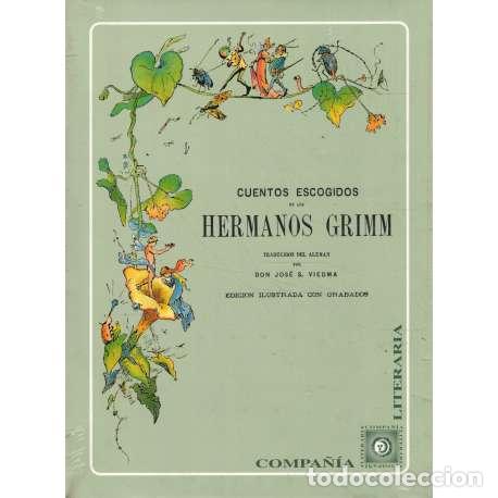 Libros: Cuentos escogidos de los Hermanos Grimm - Guillermo Y Jacobo Grimm - Foto 1