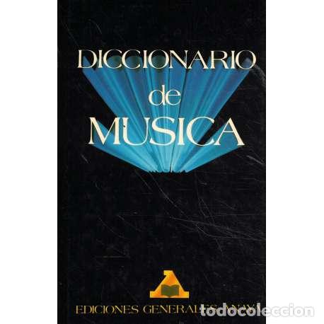 Libros: Diccionario de m&uacute;sica - VV.AA - Foto 1