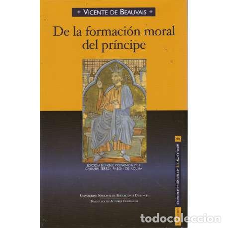Libros: De la formaci&oacute;n moral del pr&iacute;ncipe - Vicente de Beauvais