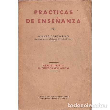Libros: Pr&aacute;cticas de ense&ntilde;anza - Teodoro Agust&iacute;n Rubio - Foto 1