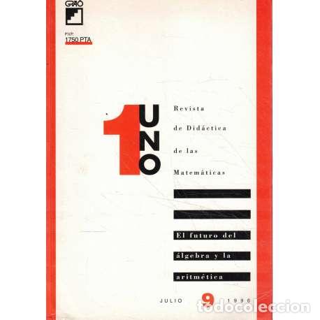 Libros: Uno. El futuro del &aacute;lgebra y la aritm&eacute;tica - VV. AA. - Foto 1
