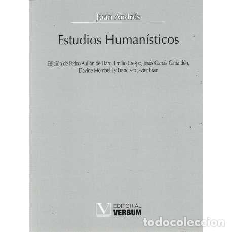 Libros: Estudios human&iacute;sticos - Andr&eacute;s, Juan - Foto 1