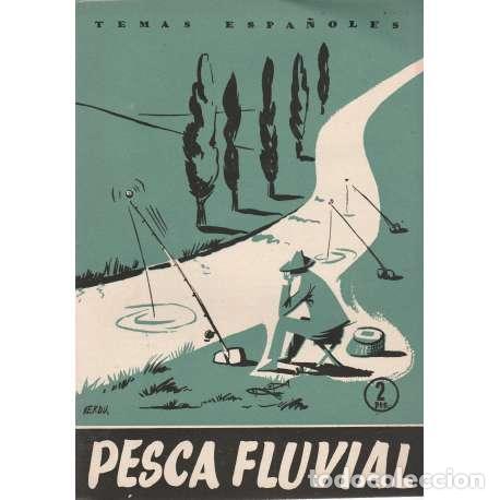 Libros: Temas espa&ntilde;oles, N&ordm; 330. Pesca fluvial - Ignacio Puche - Foto 1