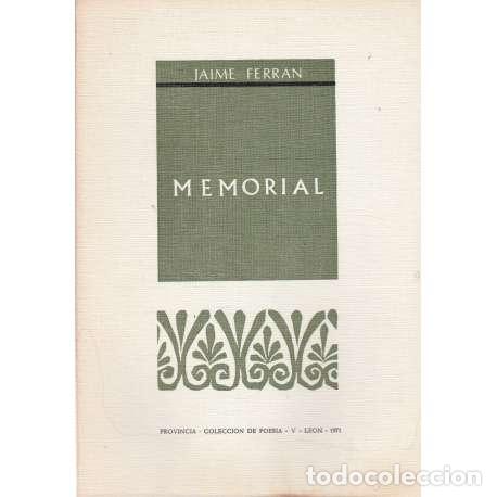 Libros: Memorial - Jaime Ferr&aacute;n - Foto 1