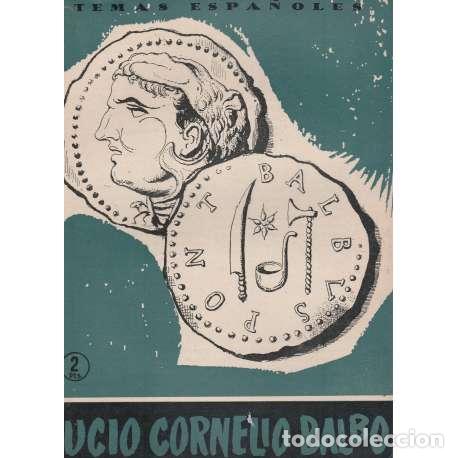 Libros: Lucio Cornelio Balbo - Domingo Manfredi Cano - Foto 1