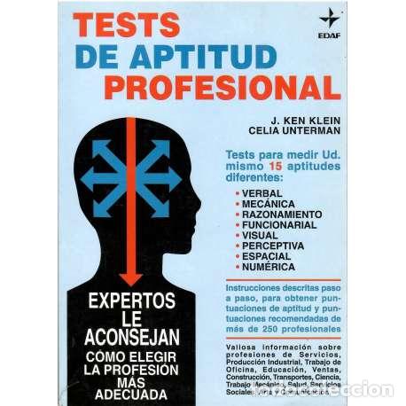 Libros: Tests de aptitud profesional - J. Ken Klein / Celia Unterman - Foto 1