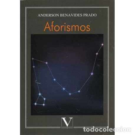 Libros: Aforismos - Benavides Prado, Anderson - Foto 1