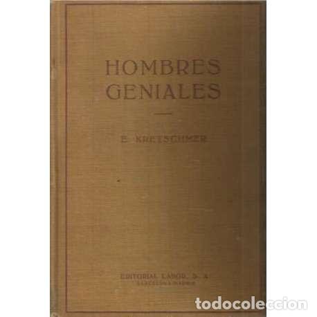 Libros: Hombres geniales - Ernest Kretschmer - Foto 1