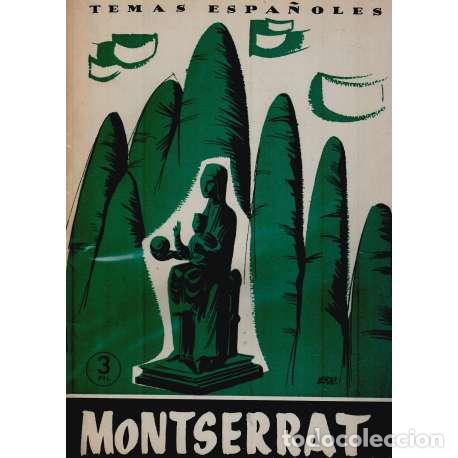 Libros: Temas espa&ntilde;oles, N&ordm; 396. Montserrat - R&oacute;mulo Horcajada - Foto 1