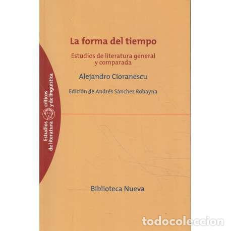 Libros: La forma del tiempo - Cioranescu, Alejandro - Foto 1