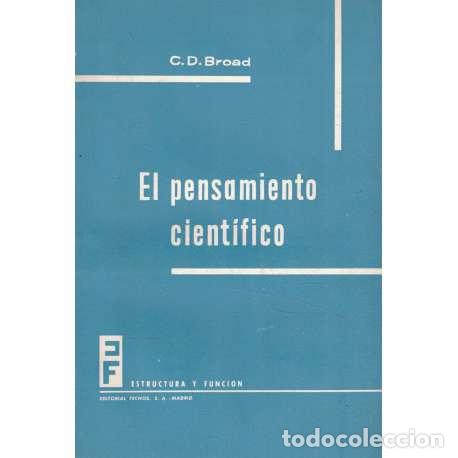Libros: El pensamiento cient&iacute;fico - Dunbar Broad, Charlie - Foto 1