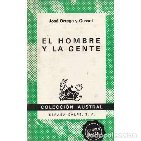 Libros: El hombre y la gente - Ortega y Gasset, Jos&eacute; - Foto 1