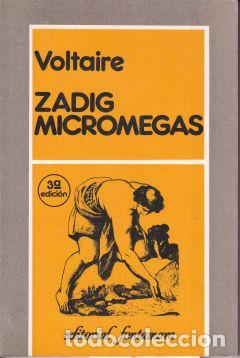 Libros: Zadig Micromegasy otros cuentos - Voltaire - Foto 1