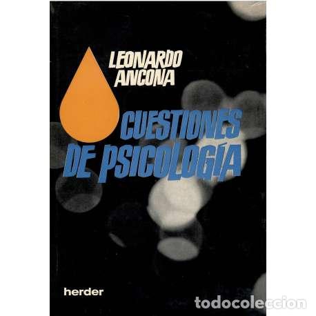 Libros: Cuesiones de psicolog&iacute;a - Leonardo Ancona - Foto 1