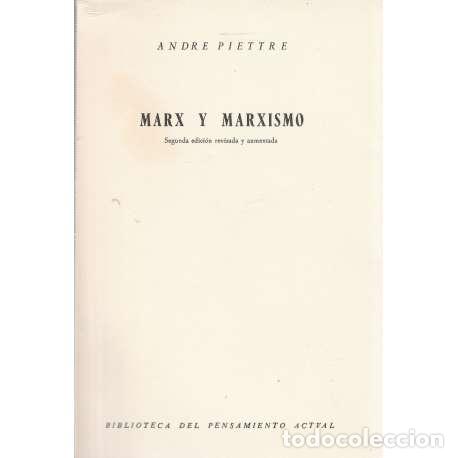 Libros: MARX Y MARXISMO - Piettre, Andre - Foto 1