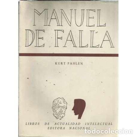 Libros: MANUEL DE FALLA - Pahlen, Kurt - Foto 1