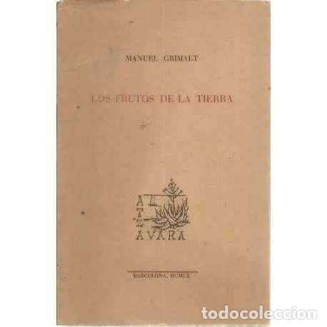 Libros: LOS FRUTOS DE LA TIERRA - Grimalt, Manuel - Foto 1