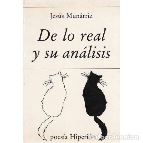 Libros: De lo real y su an&aacute;lisis - Mun&aacute;rriz, Jes&uacute;s - Foto 1