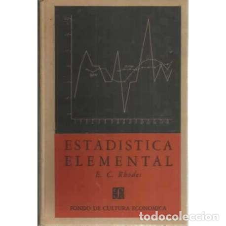 Libros: ESTAD&Iacute;STICA ELEMENTAL - Rhodes, Edmund Cecil - Foto 1