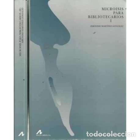 Libros: MICROISIS PARA BIBLIOTECARIOS. 2 tomos - Mart&iacute;nez Gonz&aacute;lez, Jer&oacute;nimo - Foto 1
