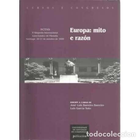 Libros: Europa: Mito e raz&oacute;n - VV.AA - Foto 1