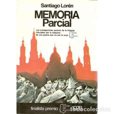 Libros: Memoria parcial - Santiago Loren - Foto 1