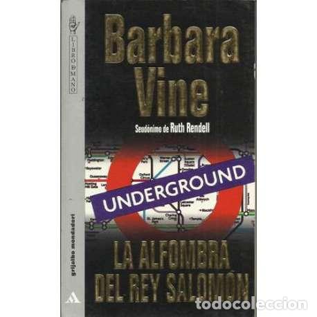 Libros: La alfombra del rey Salom&oacute;n - Barbara Vine - Foto 1