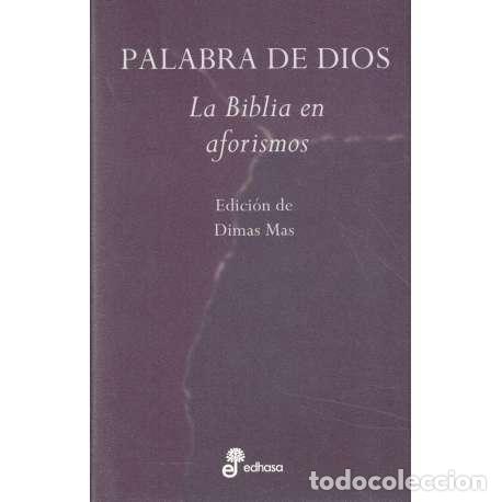 Libros: Palabra de Dios. La Biblia en aforismos - Palabra de Dios - Foto 1